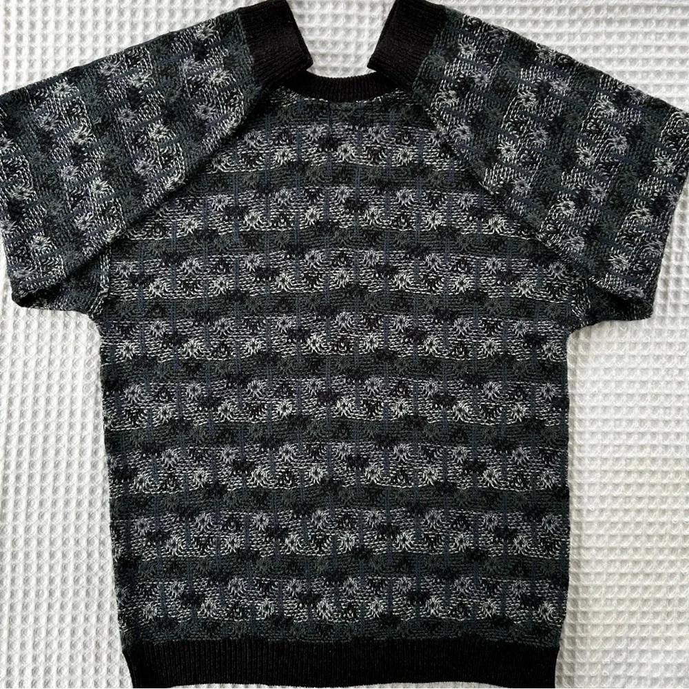 Vintage Eclectic Grandpa Sweater Dad Crewneck Pullover Preppy Academia Fall - Picture 2 of 7